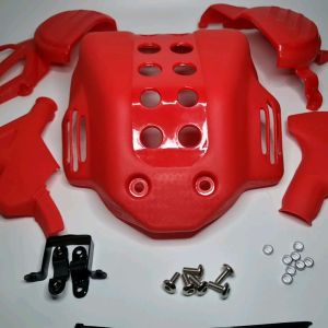 Cover mesin Crf 150 L - Pelindung tutup blok mesin dan rangka Crf150l Crf150 fullset - Cover engine guard Honda Crf150l