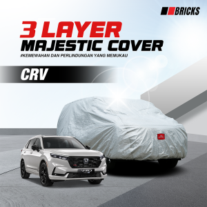 3 Layer Cover New CRV Sarung Mobil Outdoor Anti UV & Waterproof BRICKS