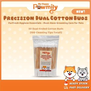 FurFresh Hygiene Essentials Precision Dual Cotton Buds (50s) - Grooming Care for Pets