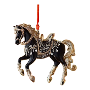 (1 Pack) Acrylic Horse Flat Hanging Decor for Home Nursery Office Western Theme & Festival Gift