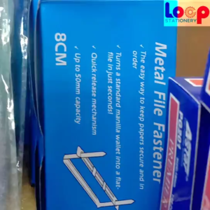 50pcs/Box Paper Fastener Metal Clips