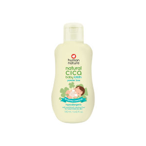 Human Nature Cica Baby Lotion | Apricot Vanilla and Powder Love Scent (No Harmful Chemicals)