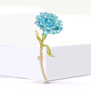 CHLOCH loại Trâm cài áo hình hoa cẩm chướng Tự làm Trang phục đa năng cho nhiều dịp Trâm cài hoa Áo chống ánh sáng Ghim cài áo Phụ Kiện Trang Phục