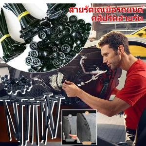 เคเบิ้ลไทร์ใช้กับรถยนต์และมอเตอร์ไซค์ได้ สายรัดเคเบิลรถยนต์ คลิปรัดสายรัด สายรัดท่อรถยนต์