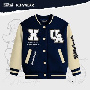 X-Urband Official - K078 X-Urband Kids Jaket Varsity Anak