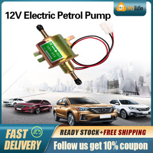 ✅Original fast delivery✅ Electric Fuel Pump 12V HEP02A Low Pressure Bolt Fixing Wire Universal Diesel Petrol Gasoline For Car Motorcycle ATV Fuel Pump Universal 12V Heavy Duty Electric Fuel Pump Metal Solid Petrol Inline Fuel Pump Gasoline Transfer Pump