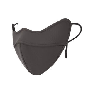 Khẩu Trang Lụa Mát 5D Lót Lông Cừu Khung Định Hình Chống UV UPF 50+ Chống Nắng Giữ Ấm Thoáng Khí