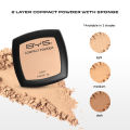 BYS Compact Powder 2 Layer with Sponge in Dark. 