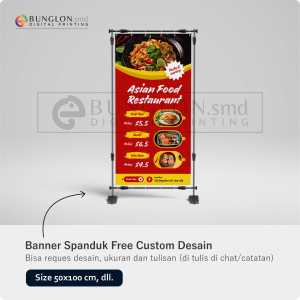 PRINT CETAK SPANDUK BANNER RESTORAN FREE DESAIN