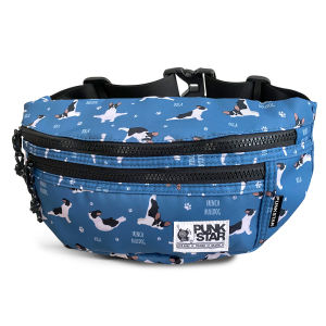 PUNKSTAR Water Resistant Fanny Pack Waist Bum Bag Crossbody Sling Bag Chest Daypacks Purses Pouch Running Jogging for Man Woman Kids