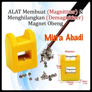 Magnetizer-Demagnetizer Tools (Alat Pembuat/Penghilang Magnet Obeng)