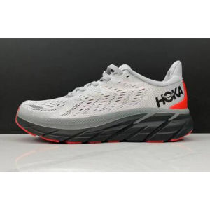 HOKA ONE ONE Clifton 8 OutDoor Shock Absorption Sports Shoes Gray Black Red Men And Women Size 36-45