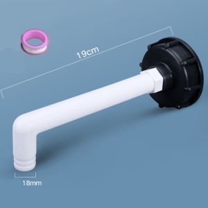 MAOMEI Sợi thô s60x6 Bộ chuyển đổi thùng nước IBC 1/2 3/4 1" Bền Van nối tưới Có thể tháo rời Đầu nối vòi nước Bộ chuyển đổi khớp nối nước Dành cho nhà vườn