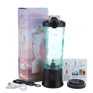 XIAOMI 600ml Electric fruit juicer blender juice mixer USB RECHARGABLE 6 Blade gift juice cup Juicer Fruit