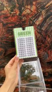 Mi Giả Cụm Idol Cáo Bay M73 Mi Đa Tầng GREEN Thuỷ Mi
