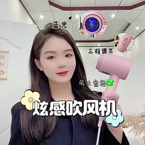 Portable Hotel Hair Dryer Dormitory Student 800w Non-Switching Folding Hair Dryer