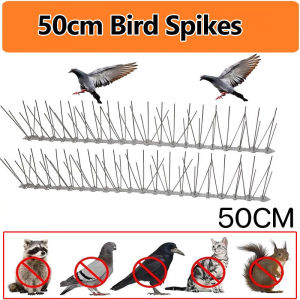 50CM Bird Repellent Mat Spikes Arrow Pigeon Spikes S/Steel Animal Repeller Chase Birds Device Dashboard Penghalang Burung Besi Taja
