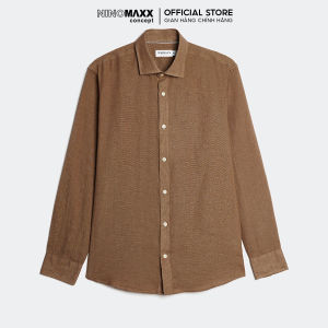 Áo Sơ Mi Nam Tay Dài Chất Liệu Linen NINOMAXX 2311018