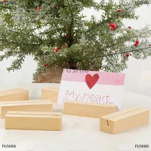 [COD] FUSHI0 Kinh Doanh Chủ Thẻ Tổ Chức Văn Phòng Bàn Hiển Thị Đứng Memo Truy Cập Phụ Kiện Bàn Kệ Nhà Bằng Gỗ Chủ Thẻ Lưu Trữ