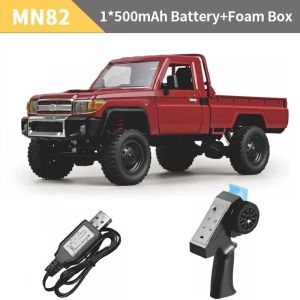 New MN82 1:12 RC Pickup Crawler Truck 4WD All Terrain Off Road Climbing Car Remote Control Hobby Gifts for Kids Adults Boys Girls
