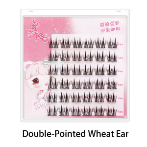 MAGEFY 6 Baris Bulu Mata Palsu Bebas Perekat Eyelash Extension 7-12mm Bulu Eyelash Tanam Eyelashes 3D Natural Lentik Ekstensi Bulu Mata Korea 1645