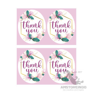 10 Pcs Thank You Sticker TY030 DIY Label