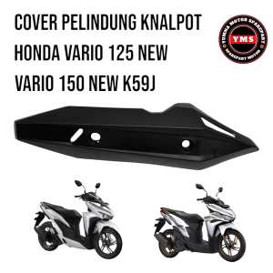 cover tutup knalpot honda vario 125 new vario 150 new cover knalpot vario 150 new k59j tameng kenalpot vario led new