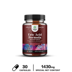Adults Daily Kidney Cleanse & Uric Acid Support - Tart Cherry Extract Capsules with Detox Blend for Joints Kidneys & More for Men & Women
