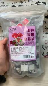 Hibiscus mulberry and rose flower tea goddess three-flower tea internal beauty and nourishment combination flower tea wholesale from the source factory