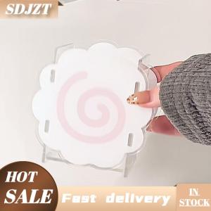 SDJZT Acrylic cá bánh bút chủ dễ thương đám mây hình bút chủ công suất lớn Máy tính để bàn văn phòng phẩm bút lưu trữ hộp xoắn ốc thiết kế