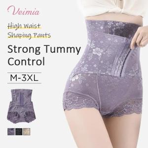 【OFFICIAL】Veimia Jacquard Lace Waist-cinching Shaping Pants Summer Thin Tummy- Pants Powerful Waist-cinching Artifact For Postpartum Body Shaping Buttock Lifting And Firming Underwear
