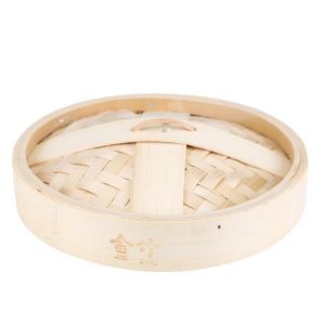 LINSBAYWU Chống bỏng Mini Makes Tasty Bao Buns Hấp có nắp Bộ dụng cụ nhà bếp Giỏ hơi nước Nồi hấp tre Nồi hấp Sum Nồi hấp Nồi hơi