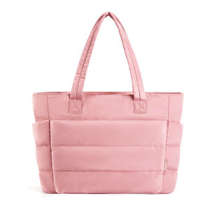 Tote Bag for Women Lightweight Puffy Handbag with Compartments Travel Shoulder Bag Sport Gym Yoga Bag
