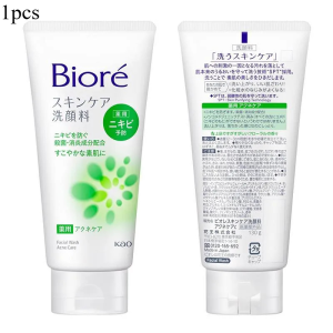 Biore Skin Care Facial Cleanser Moisture/ Scrub/ Acne Care/ Travel Size 130g Direct From Japan