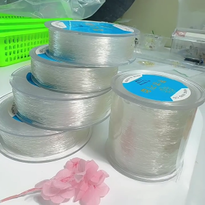 High Elasticities 100M Clear Plastic String for Handcraft Bracelet Making and Creative Art Projects