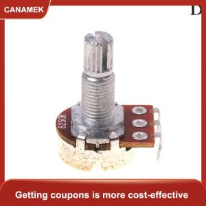 【CANAMEK】 Chiết áp trục bằng đồng cho guitar điện bass a250k/b250k/a500k/b500k