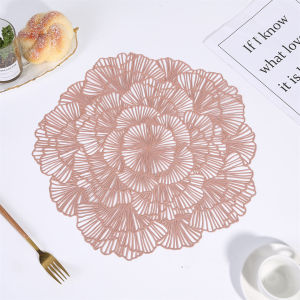 Alas Piring Makan Estetik pvc Tahan Panas Table Mat Tatakan Piring Fine Dining Placemet