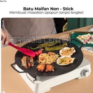 [BC] WAJAN KONDUKSI PANGGANGAN BBQ ANTI LENGKET  DIAMETER 34 CM