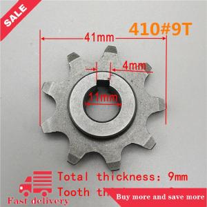 [COD]Flash Delivery 9 13 Teeth Electric Vehicle Type 410 Bike Chain Wheel Pinion Gear Motor Sprocket Carbon Steel Gear For Ordinary Bicycle Parts