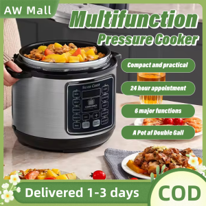 Stainless Steel Smart Pressure Cooker 24-Hour Appointment Electric Pressure Cookers Multi-Function Non-Stick Cooker In One Pot  Steaming Stewing Braising Boiling Nutritious and Delicious Fast Cooking Easy To Clean