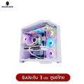 เคสคอมพิวเตอร์ WJCOOLMAN Dreamer Plus ATX Panorama Tempered Gaming Case (No FAN) (AIO360) รับประกันสินค้า 1 ปี. 