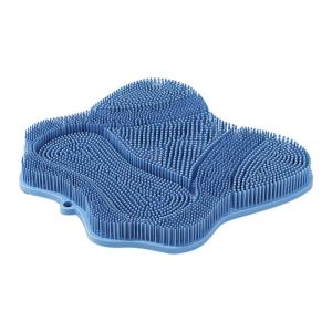 OUTOPEN Cốc hút Bàn chải cào cho mèo Mềm mại Tự chăm sóc bản thân Bàn chải massage tắm Dụng cụ massage chăm sóc Tẩ bào chết Đệm massage cho thú cưng Dành cho thú cưng và người lớn