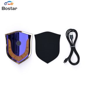 รถจักรยานยนต์ไฟหมวกกันน็อค USB ทนทานคำเตือนในการขับขี่ไฟติดจักรยาน LED