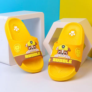 รองเท้าแตะเด็ก แฟชั่น PAW Patrol นุ่มสบาย หล่อ กันลื่น ทนต่อการสึกหรอ ใช้ในร่มและกลางแจ้ง เหมาะสำหรับเด็กชายและเด็กหญิง