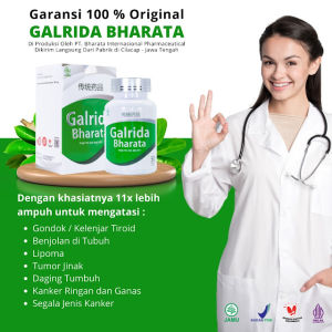 Galrida Bharata Obat Herbal Tiroid Kanker Tumor Benjolan Kelenjar