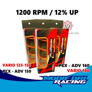 PCX-ADV 150 - 160 VARIO 125 Per CVT Racing 1200 rpm Platinum Racing CVT