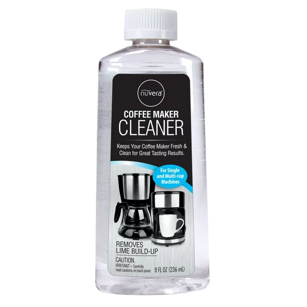 Nuvera Coffee Maker Cleaner for Single and MultiCup Machines Removes