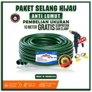 Selang Air Permeter Selang Tebal Semprotan Air Cuci Motor Selang Air Anti Lumut COD