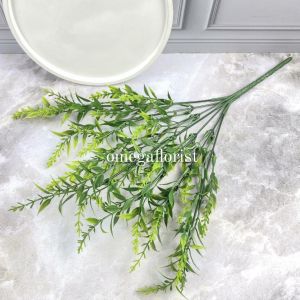 ￼Buket Bunga Aksesoris Semak Hias Rumput Lavender Artifisial Pelengkap Pajangan Dekorasi Estetic Minimalis