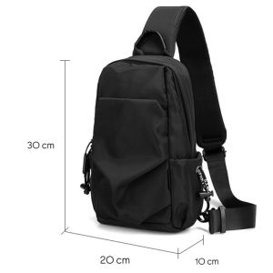 🇸🇬SUMMIV Shoulder Strap Chest Bag Men Bag Waterproof Crossbody Multi-Functional Multi-Purpose Bag